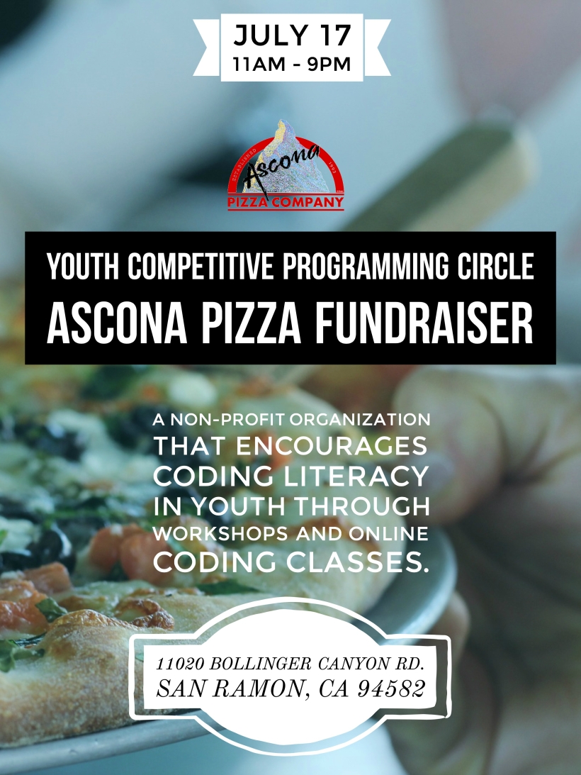 YCPC Ascona Fundraiser Flyer